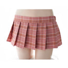 Cute Schoolgirl JK Sweater Uniform Sheer Lingerie Peach Passion