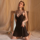 Sensual Backless Strap Nightwear Peach Passion