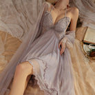 Padded Pure Desire Butterfly Strap Nightgown Peach Passion