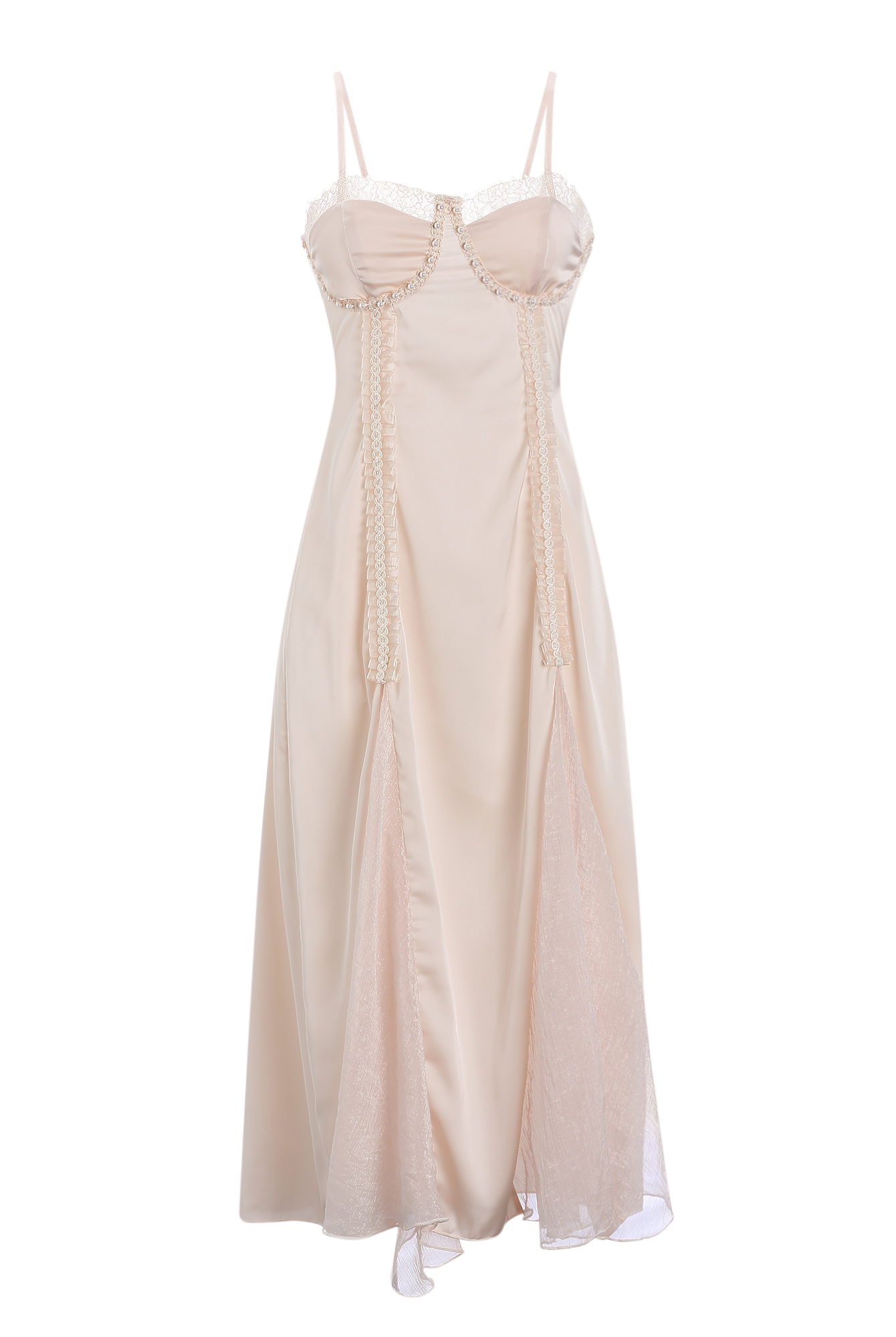 Sexy Solid Color Sweet Nightgown Robe Peach Passion