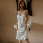 Dreamy Butterfly Long Nightgown Peach Passion