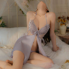 Sensual Butterfly Strap Nightgown Peach Passion