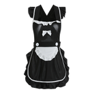 Lace French Maid Apron Costume Peach Passion