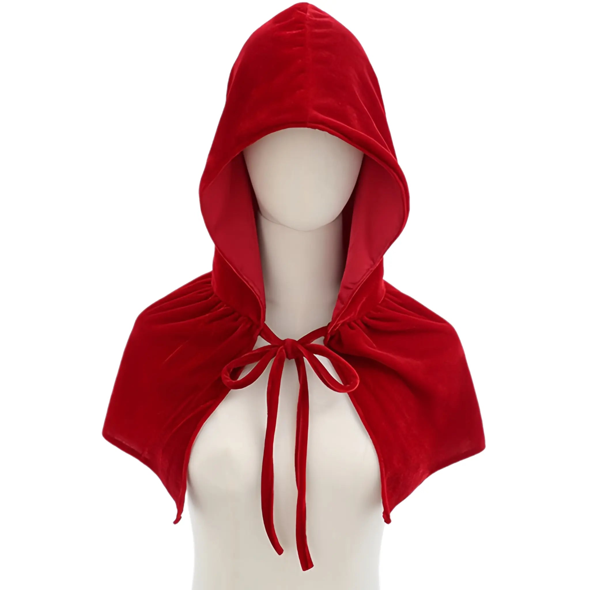 Halloween Red Riding Hood Costume - Sensual Velvet Open Bust | Peach Passion Peach Passion