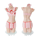 Padded Lace Nurse Set - Peach Passion