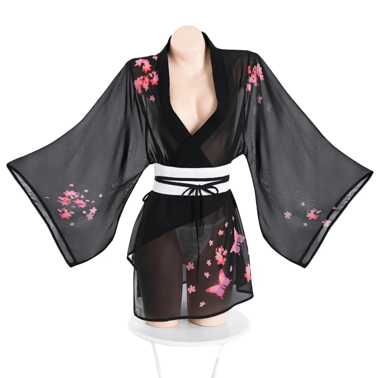 The Vintage Sakura Kimono - Peach Passion