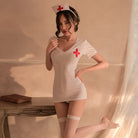 Sexy Nurse Costume - Peach Passion