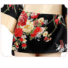 Japanese-style Printed Long Sleeve Kimono - Peach Passion