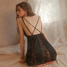 Sensual Desire Lace Camisole and Skirt Set Peach Passion