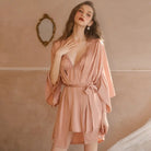 Sensual Desire Lace Camisole and Skirt Set Peach Passion