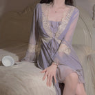 Sweet Mesh Perspective Camisole Nightgown Peach Passion