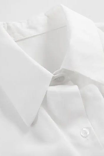 Seductive Sheer Chiffon Shirt with Tie Schoolgirl Uniform Lingerie Set Peach Passion