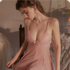 Mesh Perspective Fairy Nightgown Peach Passion