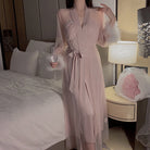 Sexy Hip-hugging Nightgown Peach Passion